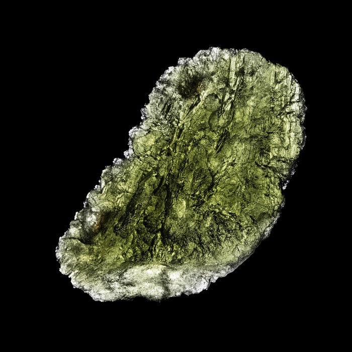 Moldavite 10.69 g 38x24x9mm - InnerVision Crystals