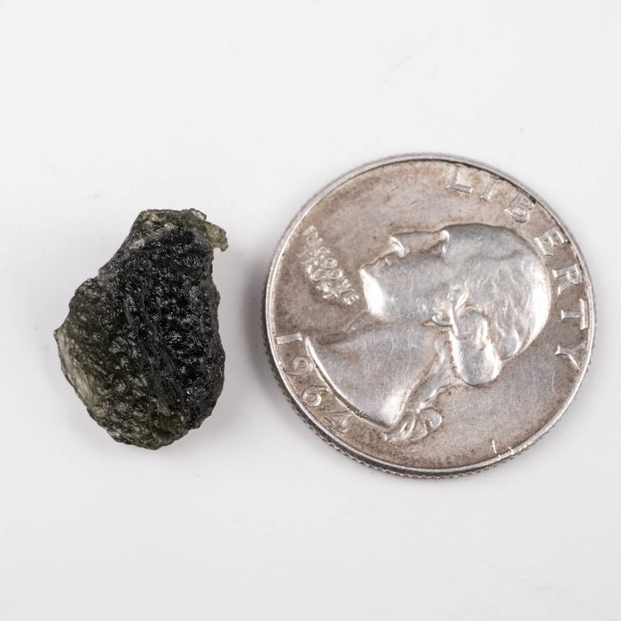 Moldavite 10.80 g 17x12x10mm - InnerVision Crystals