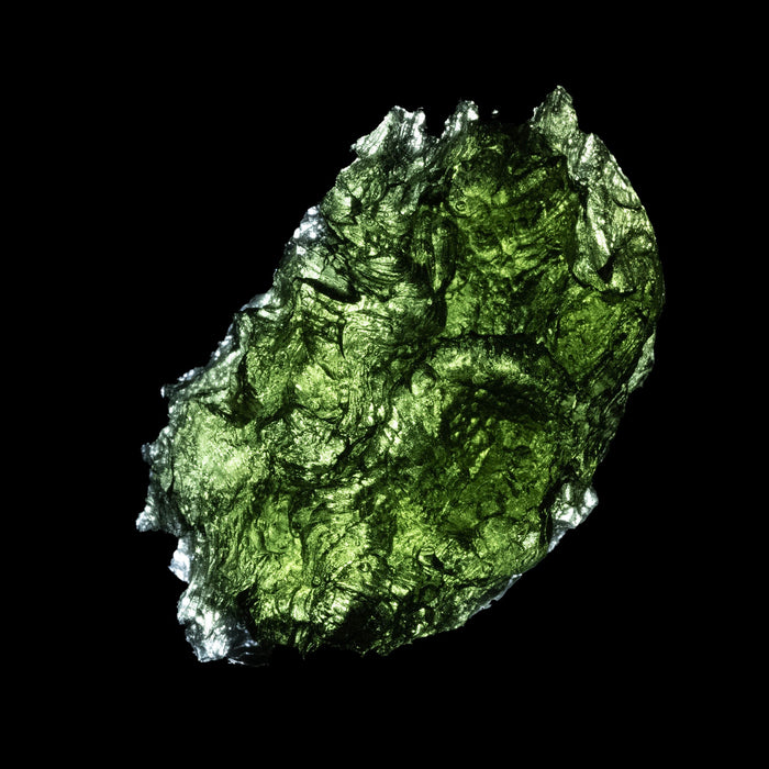 Moldavite 11.08 g 34x21x14mm - InnerVision Crystals