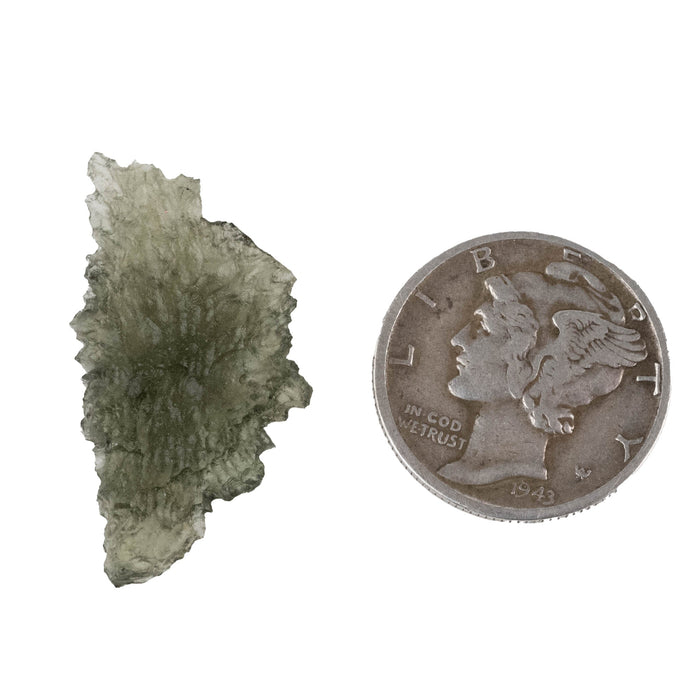 Moldavite 1.11 g 25x14x4mm - InnerVision Crystals