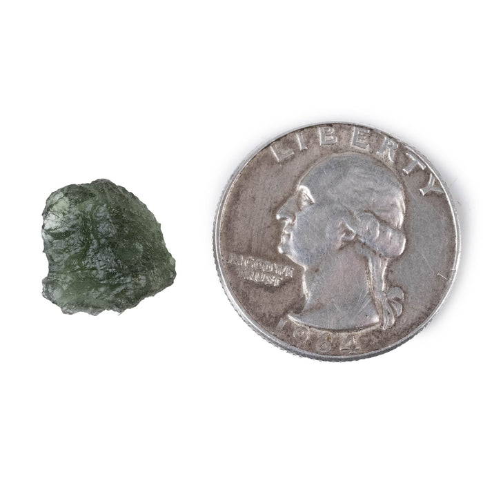 Moldavite 1.12 g 13x12x7mm - InnerVision Crystals