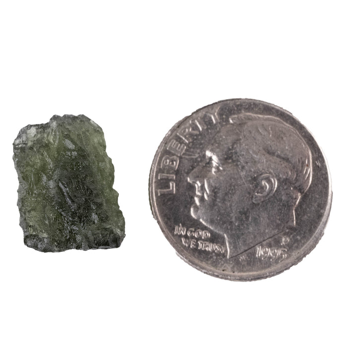 Moldavite 1.12 g 14x9x8mm - InnerVision Crystals