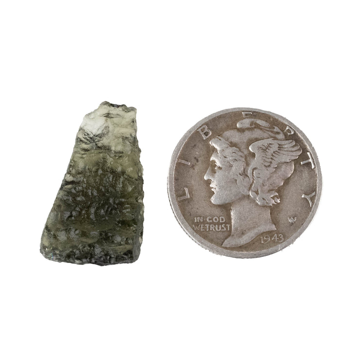 Moldavite 1.12 g 18x11x4mm - InnerVision Crystals