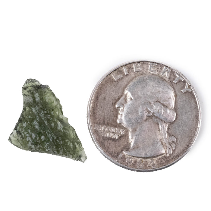 Moldavite 1.13 g 16x14x4mm - InnerVision Crystals