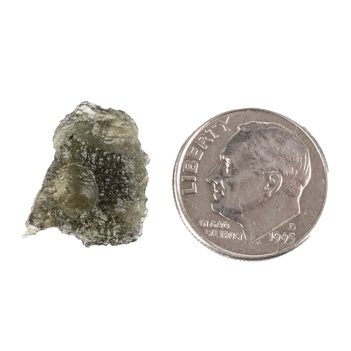 Moldavite 1.15 g 15x12x5mm - InnerVision Crystals