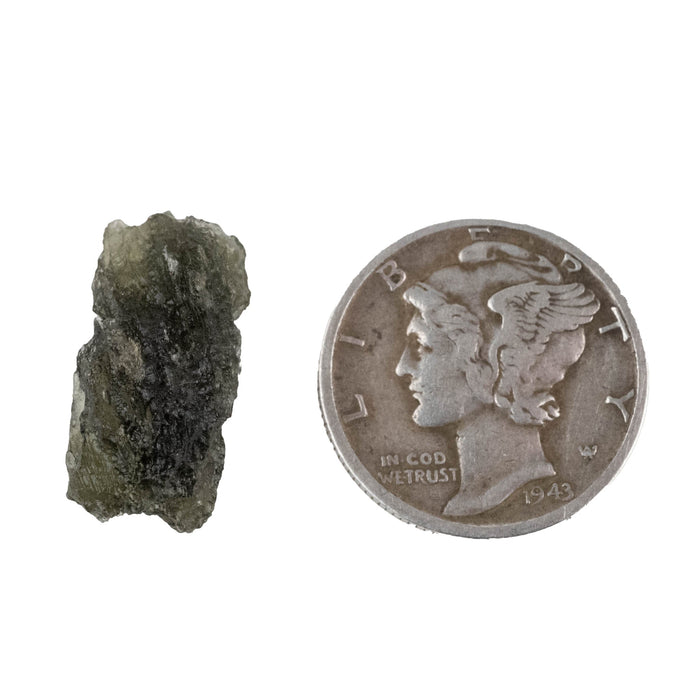 Moldavite 1.16 g 17x9x8mm - InnerVision Crystals