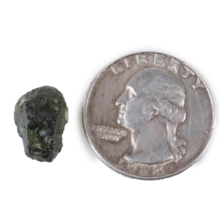 Moldavite 1.17 g 13x10x9mm - InnerVision Crystals