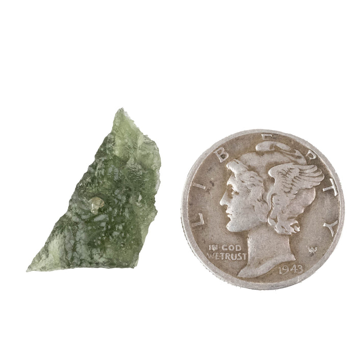 Moldavite 1.17 g 20x10x6mm - InnerVision Crystals