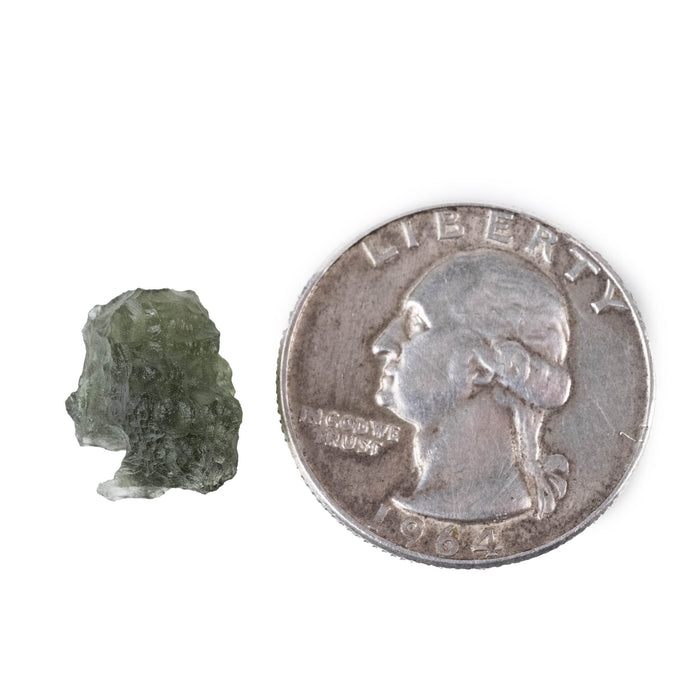 Moldavite 1.22 g 14x11x9mm - InnerVision Crystals