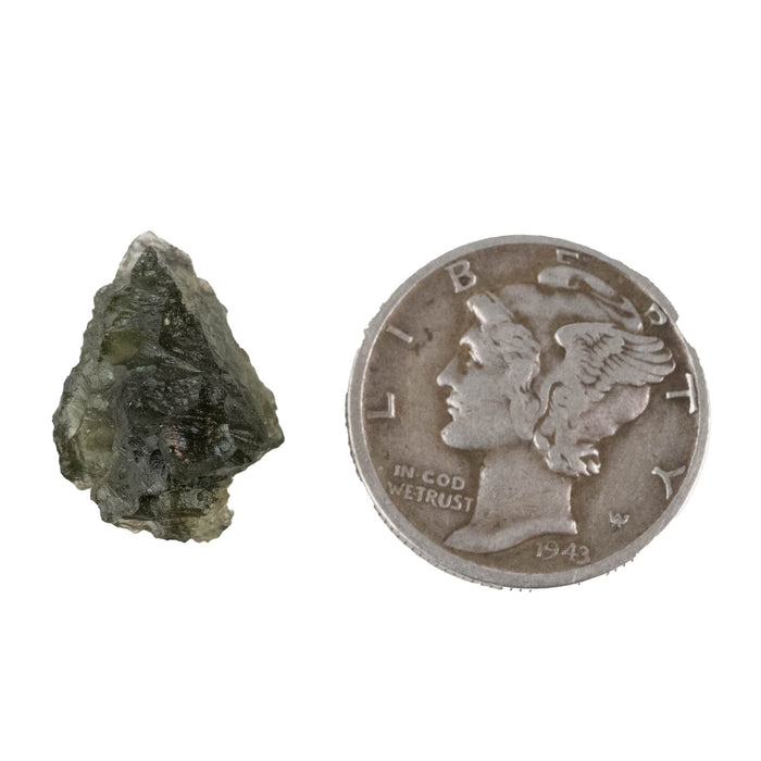 Moldavite 1.22 g 14x9x9mm - InnerVision Crystals