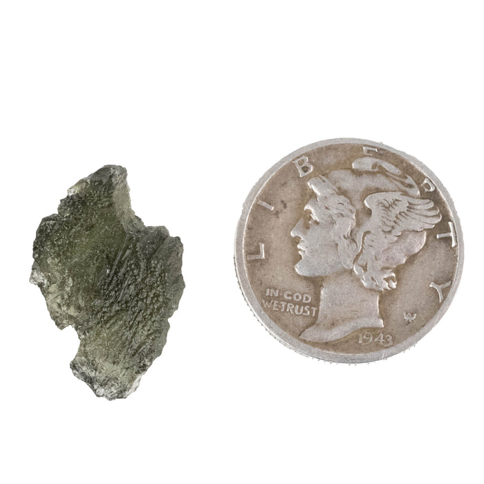 Moldavite 1.22 g 17x11x6mm - InnerVision Crystals