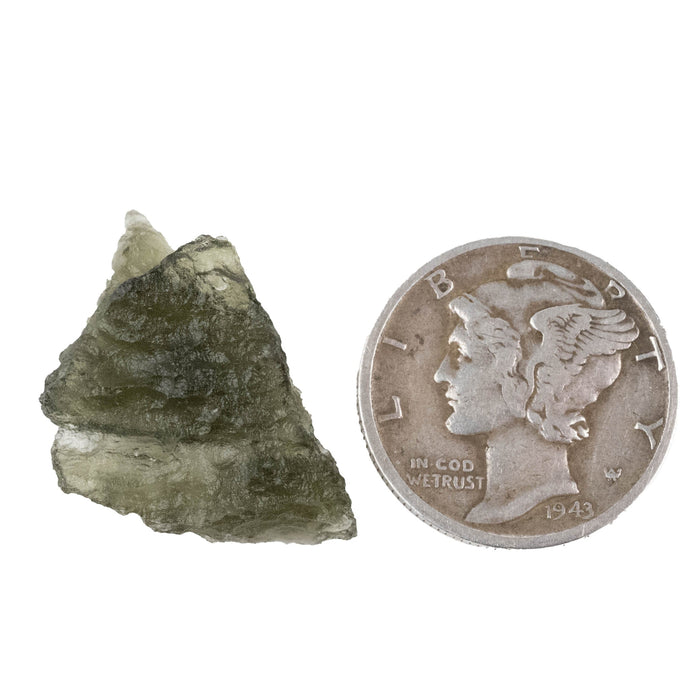 Moldavite 1.24 g 19x16x6mm - InnerVision Crystals