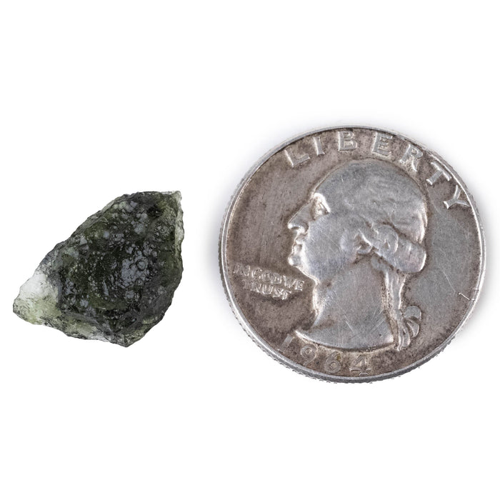 Moldavite 1.28 g 17x11x6mm - InnerVision Crystals