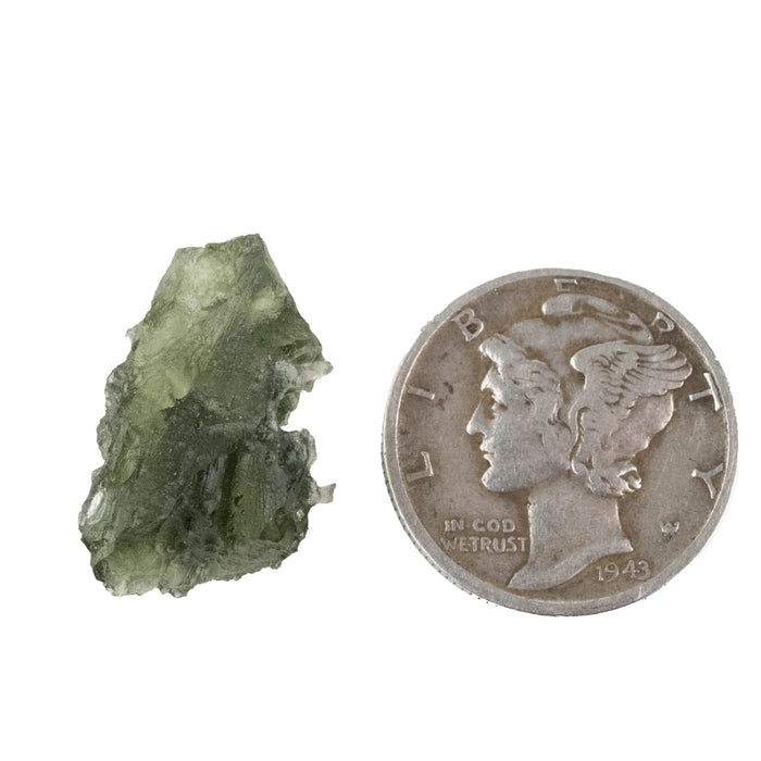 Moldavite 1.31 g 16x13x7mm - InnerVision Crystals