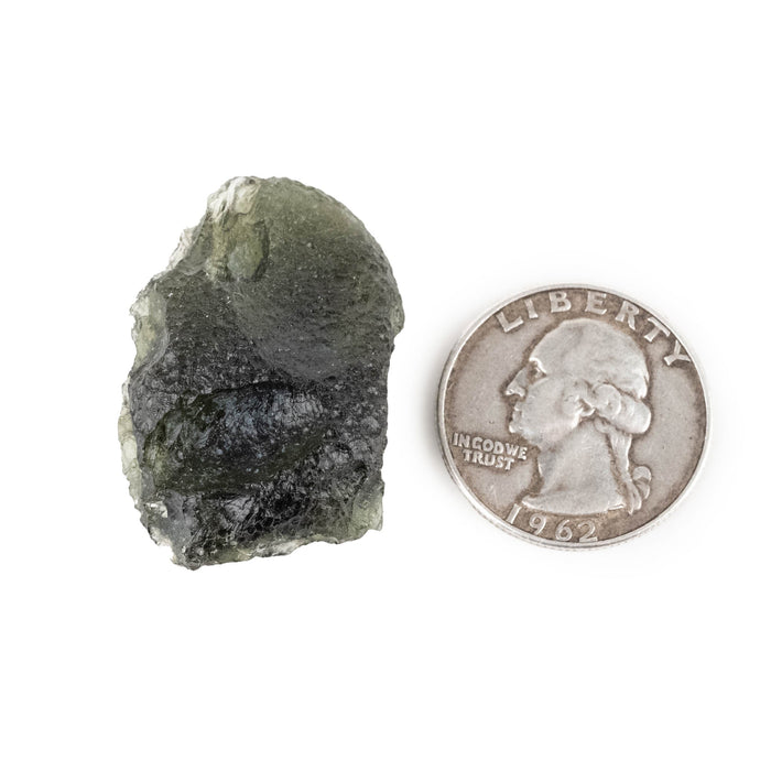 Moldavite 13.41 g 37x24x17mm - InnerVision Crystals