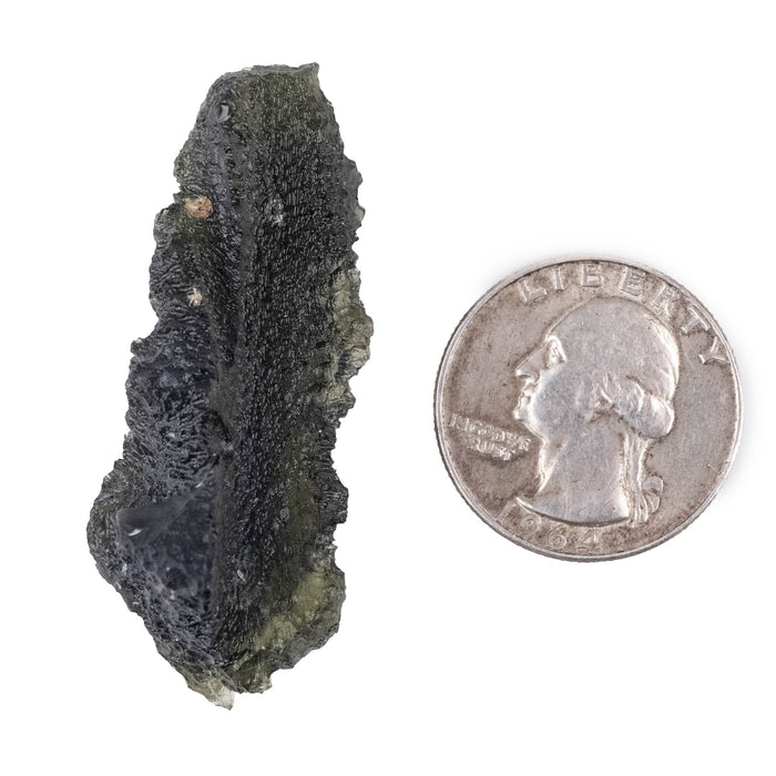 Moldavite 13.77 g 49x21x20mm - InnerVision Crystals