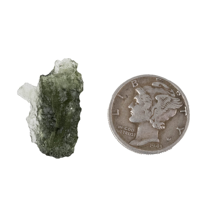 Moldavite 1.39 g 21x14x7mm - InnerVision Crystals