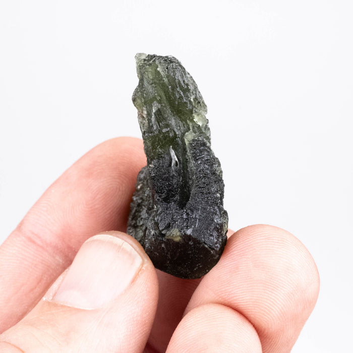 Moldavite 13.96 g 37x30x12mm - InnerVision Crystals