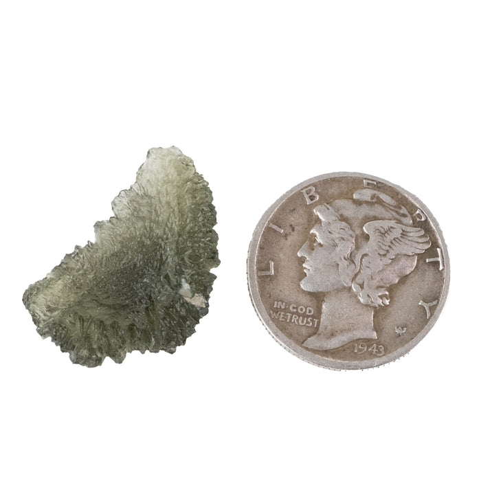 Moldavite 1.41 g 21x13x6mm - InnerVision Crystals