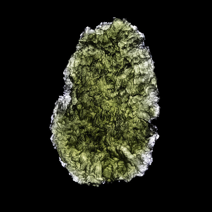 Moldavite 14.33 g 42x25x10mm - InnerVision Crystals