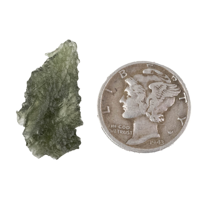 Moldavite 1.48 g 22x12x6mm - InnerVision Crystals