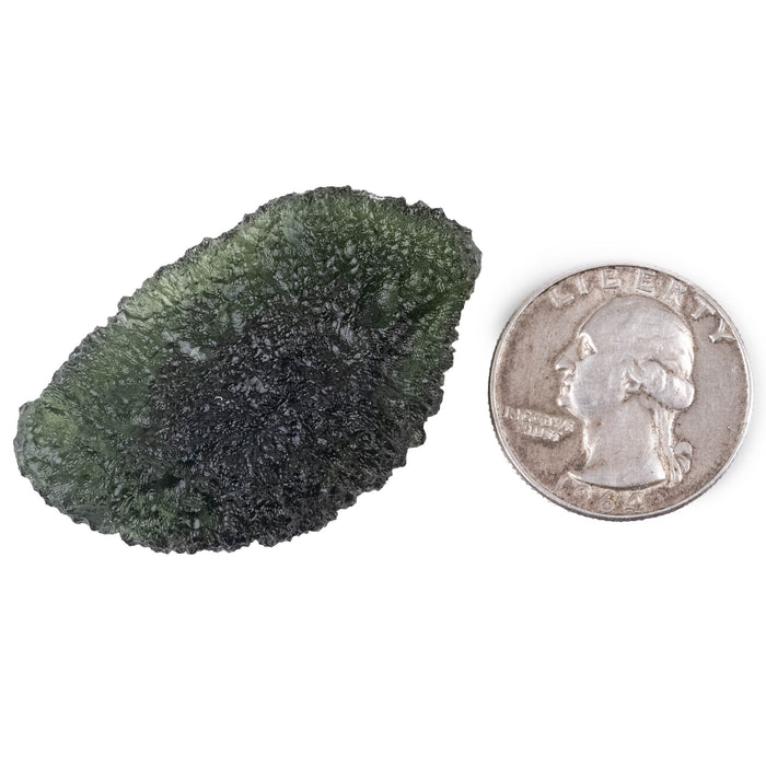 Moldavite 14.99 g 45x29x11mm - InnerVision Crystals