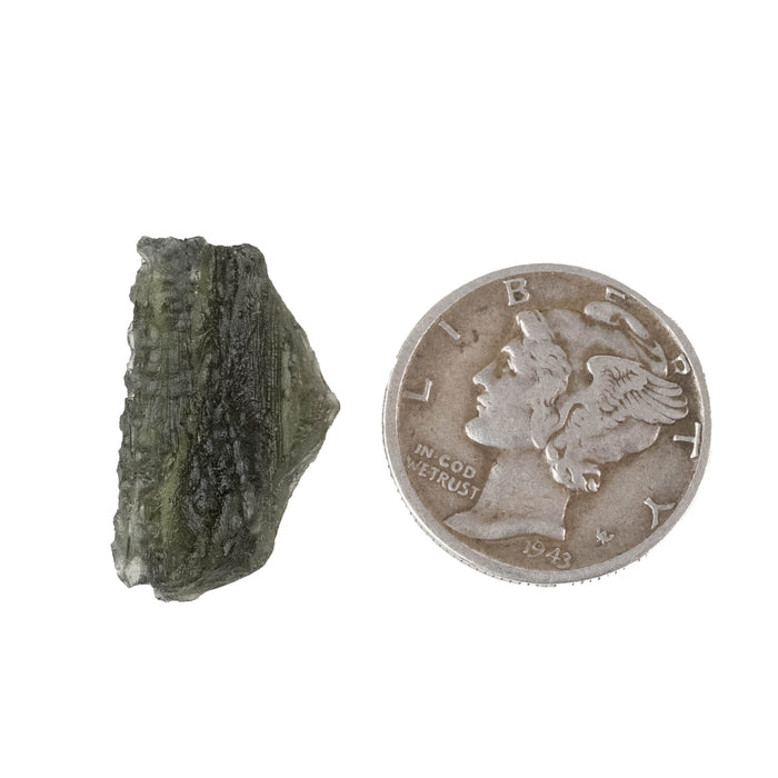 Moldavite 1.57 g 19x11x6mm - InnerVision Crystals