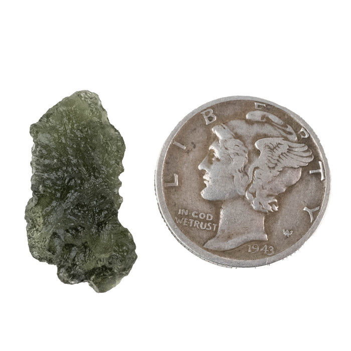 Moldavite 1.57 g 20x10x6mm - InnerVision Crystals