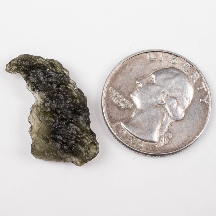 Moldavite 1.58 g 28x15x4mm - InnerVision Crystals