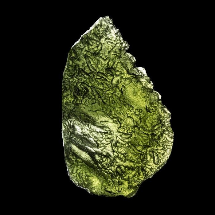 Moldavite 15.81 g 48x28x9mm - InnerVision Crystals