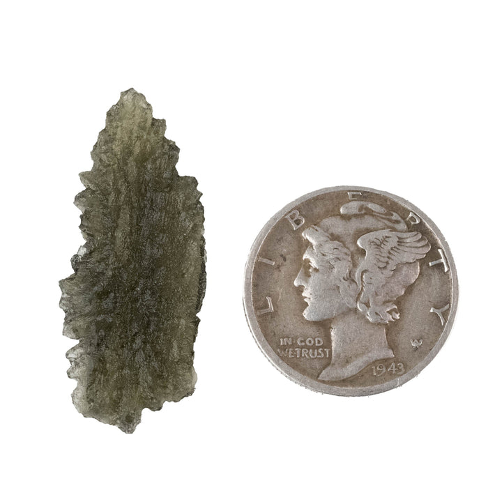 Moldavite 1.59 g 28x12x4mm - InnerVision Crystals