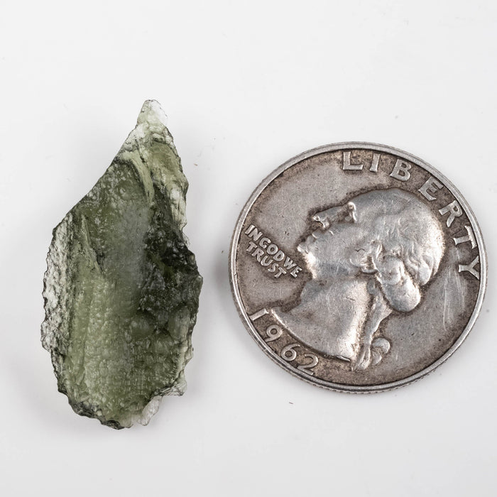 Moldavite 1.61 g 30x15x3mm - InnerVision Crystals