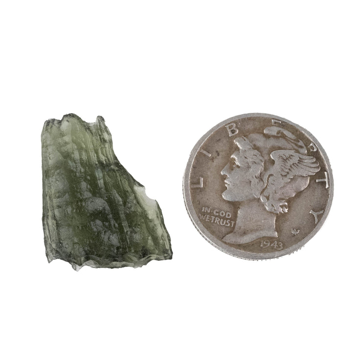 Moldavite 1.65 g 18x14x6mm - InnerVision Crystals