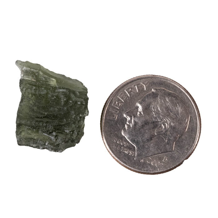 Moldavite 1.68 g 16x13x7mm - InnerVision Crystals