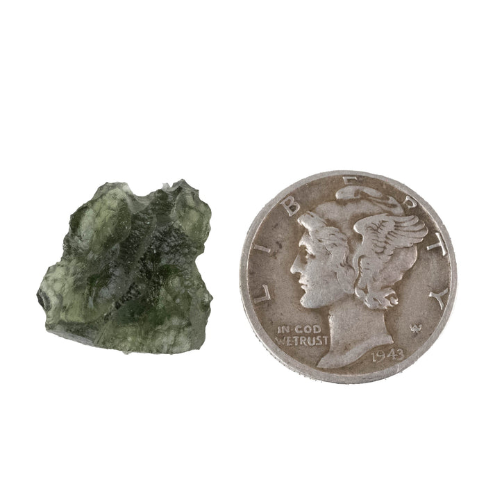 Moldavite 1.70 g 14x13x9mm - InnerVision Crystals