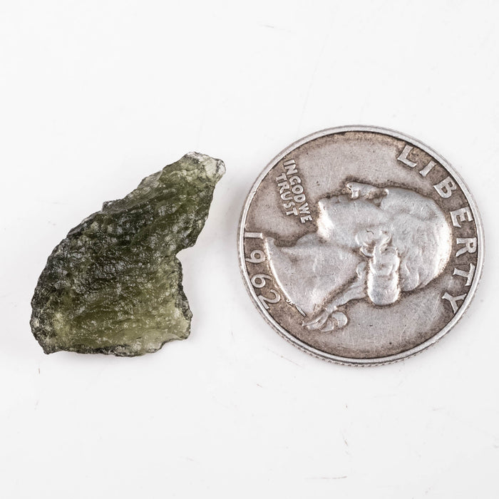 Moldavite 1.70 g 25x15x5mm - InnerVision Crystals