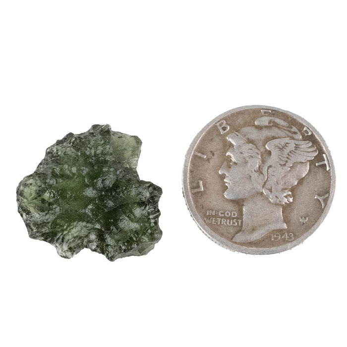 Moldavite 1.75 g 16x16x7mm - InnerVision Crystals