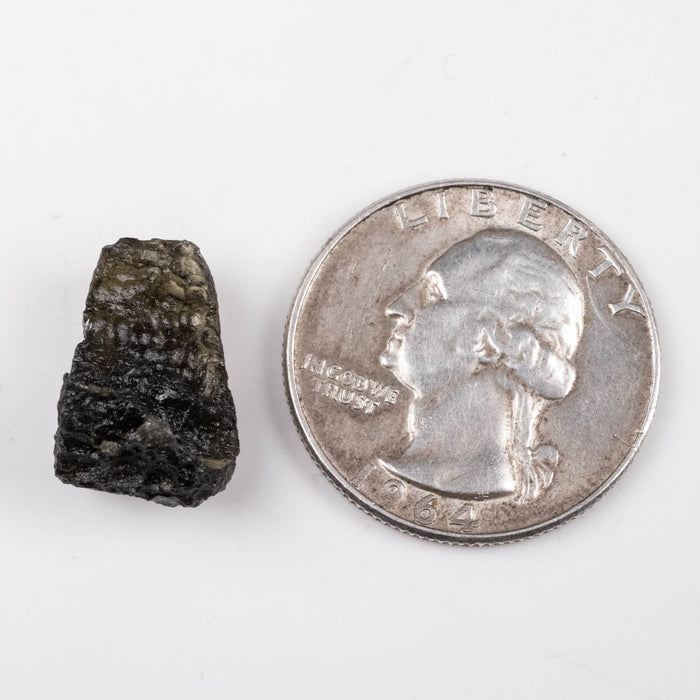 Moldavite 1.78 g 17x10x9mm - InnerVision Crystals