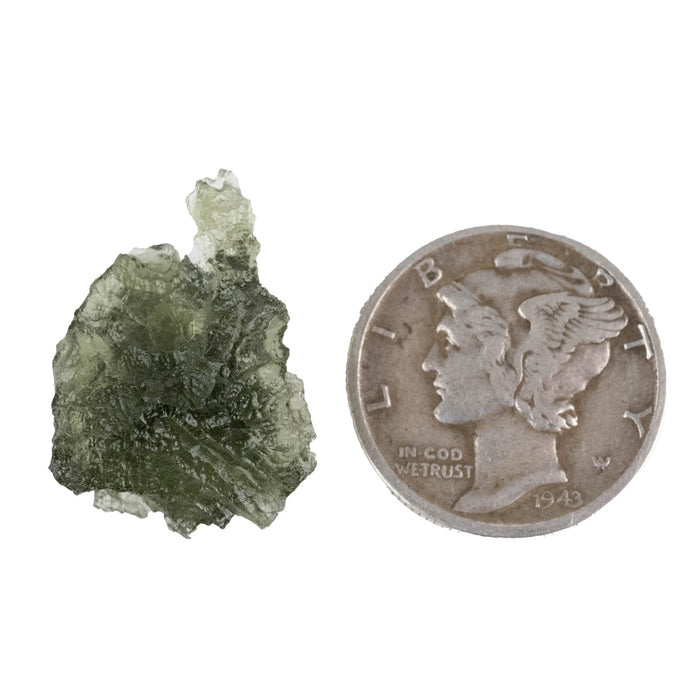 Moldavite 1.79 g 19x13x10mm - InnerVision Crystals