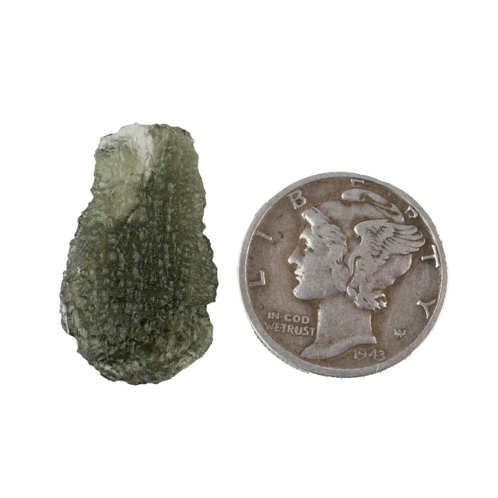 Moldavite 1.80 g 22x13x5mm - InnerVision Crystals