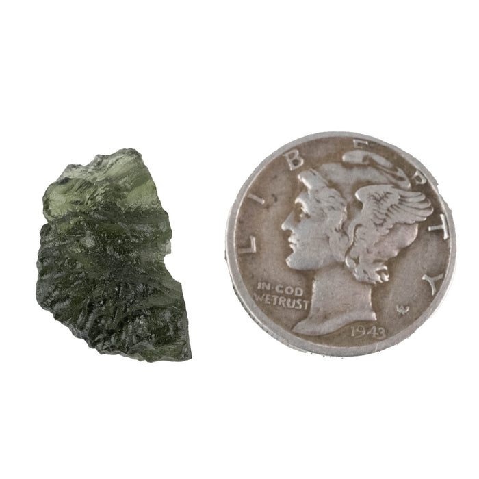 Moldavite 1.82 g 16x11x10mm - InnerVision Crystals