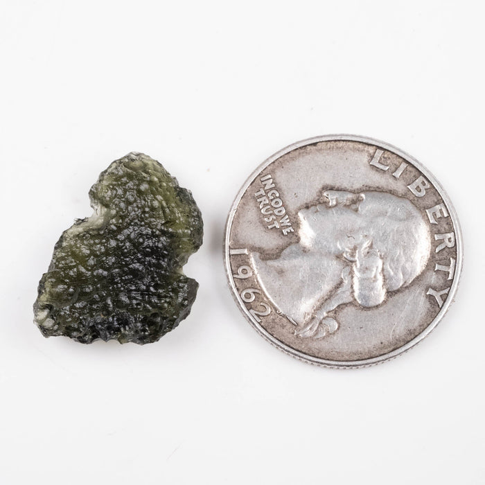 Moldavite 1.85 g 21x15x5mm - InnerVision Crystals