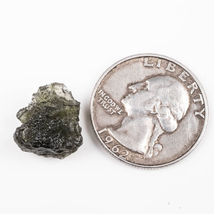 Moldavite 1.86 g 15x14x9mm - InnerVision Crystals