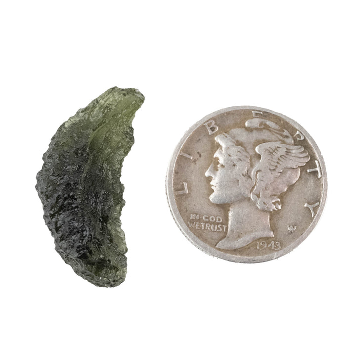 Moldavite 1.86 g 21x8x9mm - InnerVision Crystals