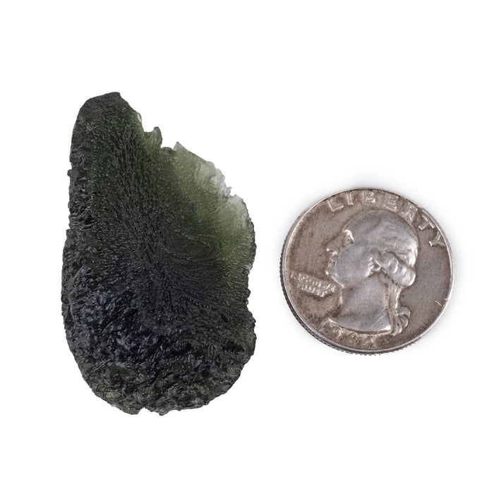 Moldavite 19.07 g 43x28x18mm - InnerVision Crystals