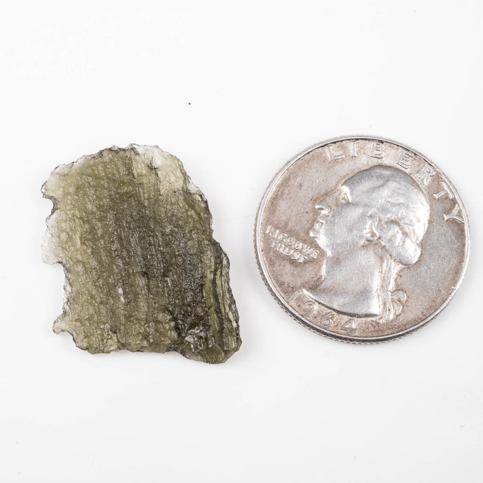 Moldavite 1.94 g 24x20x2mm - InnerVision Crystals