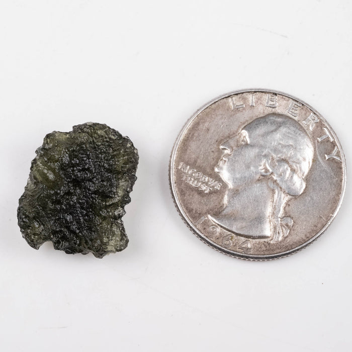 Moldavite 1.98 g 18x17x6mm - InnerVision Crystals