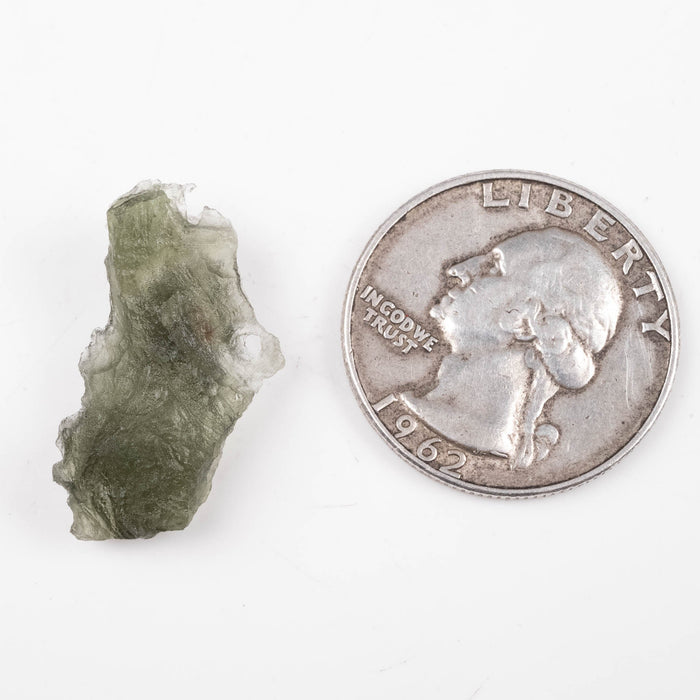 Moldavite 2.00 g 24x14x7mm - InnerVision Crystals