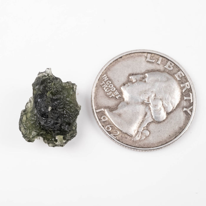 Moldavite 2.01 g 18x13x10mm - InnerVision Crystals