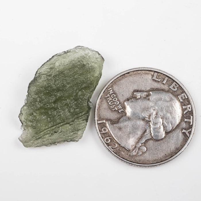 Moldavite 2.03 g 28x17x4mm - InnerVision Crystals